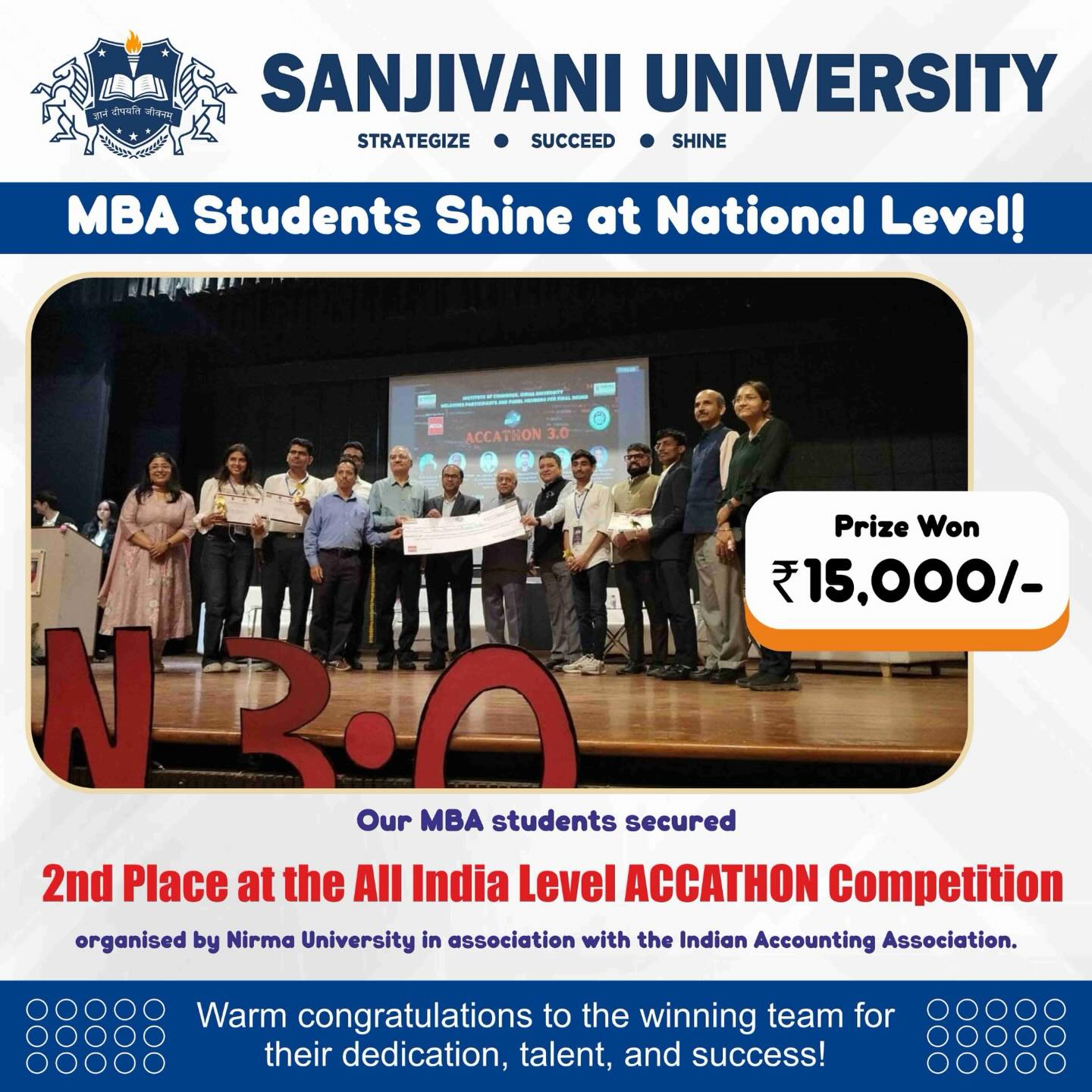 MBA Students Shine at National Level!